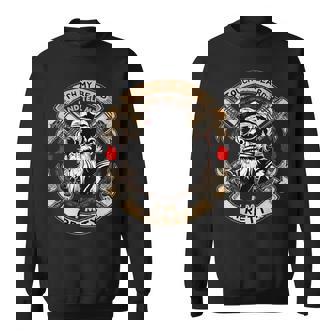 On Back Touch My Beard And Tell Me I'm Pretty Monkey Sweatshirt - Monsterry