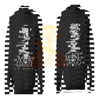 Ballerina Cappuccina Brainrot スウェットシャツ - Kawaiitshirt