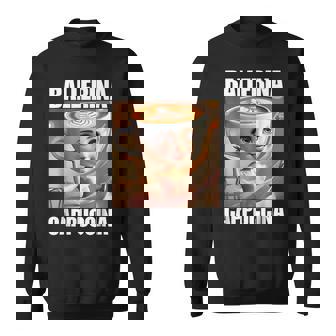 Ballerina Cappuccina Italian Brainrot Meme Sweatshirt | Mazezy