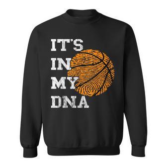Baloncesto Está En Mi Adn Huella Digital Jugando Baloncesto Camisa de entrenamiento - Regaloses