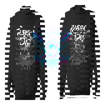 Baseball Drip For Boys Ice Cream Drip Youth Graphic Men Sweatshirt - Monsterry