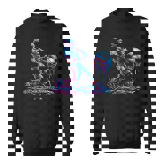 Baseball Drip For Boys Player Ice Cream Drip Baseball Stuff Sweatshirt | Mazezy