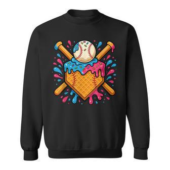 Baseball Ice Cream For Boys Sweatshirt - Thegiftio UK
