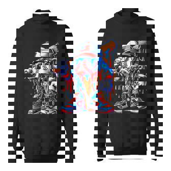 Baseball Lifestyle 101 Apparel Youth Baseball Drip Icecream Sweatshirt - Thegiftio