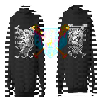 Baseball Respect The Drip Ice Cream Gaming Sport Player Sweatshirt - Thegiftio