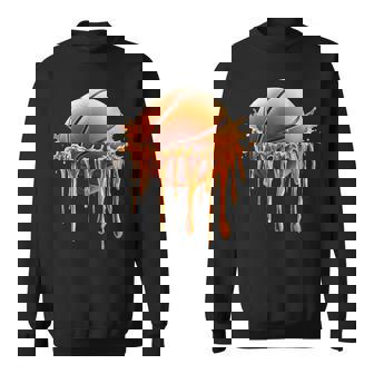Basketball Drip Graphic Sweatshirt - Thegiftio UK