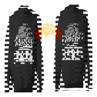 Basketball Papa Basketball Player Game Day Father's Day Sweatshirt - Monsterry