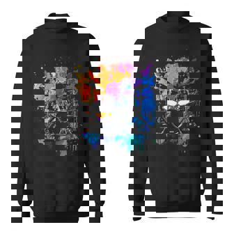 Batterie Instrument Coloré Batterie De Groupe Musique Sweater e - Cadeauxyz