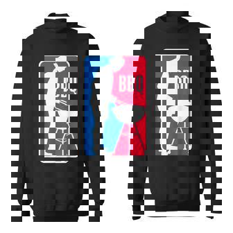 Bbq League グリルミートパロディ バーベキュー スウェットシャツ - Kawaiitshirt