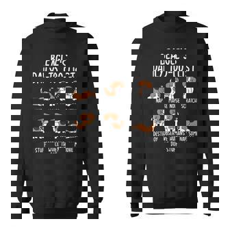 Beagle Daily To Doリストドッグ スウェットシャツ - Kawaiitshirt