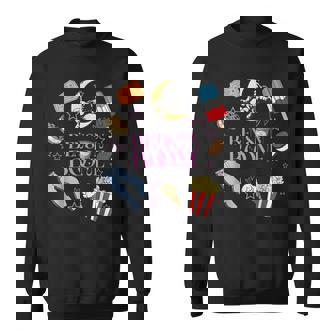 Ben Son Boone Name Fan Music Retro Aesthetic Ice Cream Sweatshirt | Mazezy