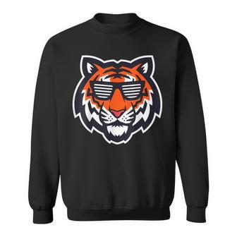 Bengal Tiger With Sunglasses Sweatshirt - Thegiftio UK