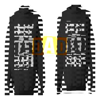 Best Dad Ever ヴィンテージ 父の日 おもしろ お父さん メンズ 夫 スウェットシャツ - Kawaiitshirt