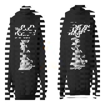 Best Dog Dad Ever ワイヤーフォックステリア スウェットシャツ - Kawaiitshirt