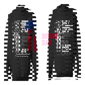Best Effin' Bonus Dad Ever On Back Sweatshirt | Mazezy