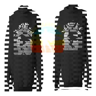 Best Grampy Ever Vintage Superhero Father's Day Sweatshirt - Thegiftio