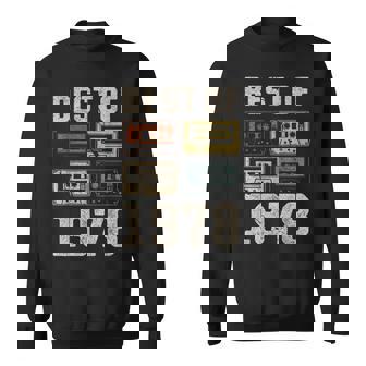 Best Of 1978 カセットテープ・レトロ 47歳の誕生日 スウェットシャツ - Kawaiitshirt