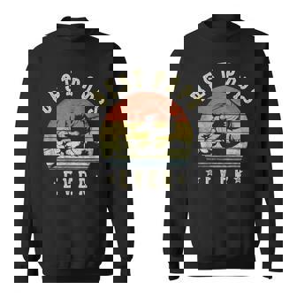 Best Pops Ever Retro Fist Bump Vintage Pops Sweatshirt - Monsterry