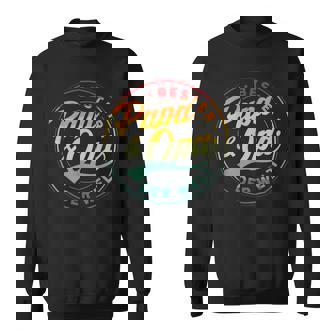 Bester Papa Und Opa Der Welt Retro Father's Day Idea Sweatshirt - Geschenkecke