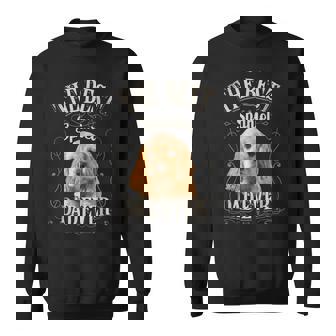 メンズ Bestpaniel Dad Ever アメリカンコッカースパニエル 犬 ビンテージ スウェットシャツ - Kawaiitshirt