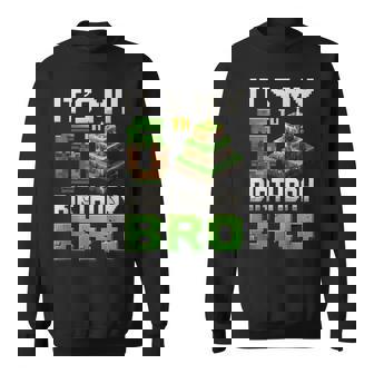 Birthday Boy It's My 6Th Birthday Bro 6 Year Old Gamer Pixel Sweatshirt | Mazezy