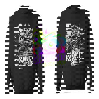 Birthday Boys Monster Truck 5 Year Old 5Th Birthday Party Sweatshirt - Thegiftio