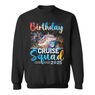 Birthday Cruise Squad 2025 It's My Birthday Party Crew Ship Sweatshirt - Thegiftio UK