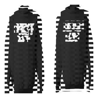 Bitch Boy 面白い言葉 皮肉なノベルティ ユーモア 男 男性 スウェットシャツ - Kawaiitshirt