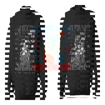Bitches Love Freedom 4Th July Sweatshirt | Mazezy