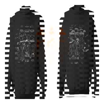 Black African American Cowgirl Western Country Texas Rodeo Sweatshirt - Thegiftio