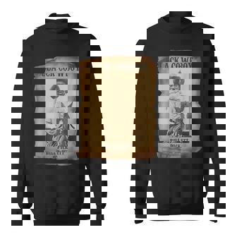 Black Cowboy Bill Pickett Western Rodeo Melanin History Sweatshirt | Mazezy