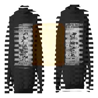 Black Cowboy Nat Love Western Rodeo Melanin Black History Sweatshirt - Monsterry