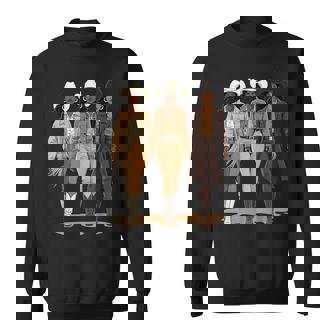 Black Cowgirl Melanin Western Rodeo Sweatshirt | Mazezy