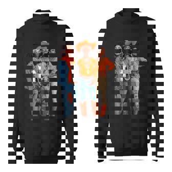 Black Cowgirl Vibes Melanin Black History Texas Sweatshirt - Thegiftio