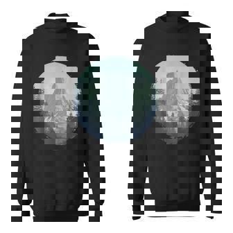 Blue Mountain Retrointage Hiking Camping Lover Glamper スウェットシャツ - Kawaiitshirt