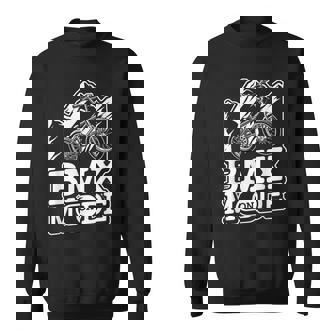 Bmx Mode On Biker Bicycle Bike Cyclist Extremeports Bmx スウェットシャツ - Kawaiitshirt