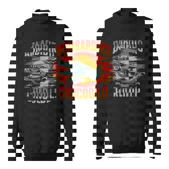 Bombardiro Crocodilo 面白い イタリアン ブレイン ミーム トレンド スウェットシャツ - Kawaiitshirt