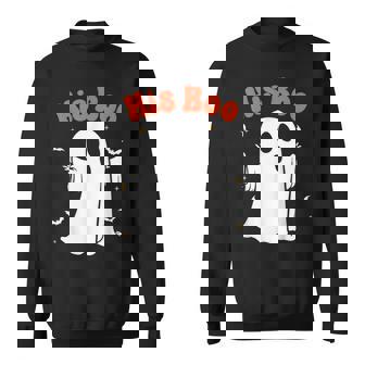 Her Boo & His Boo Matching Halloween Pajama Couples Sweatshirt - Monsterry
