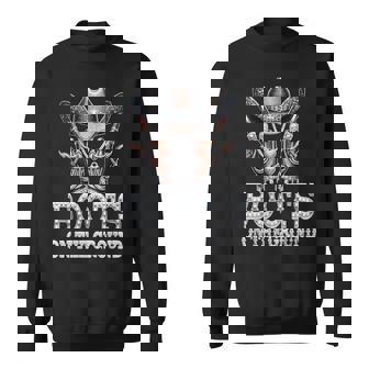 Boots On The Ground Boot Cowboy Western Cowgirl Linedance Sweatshirt - Monsterry