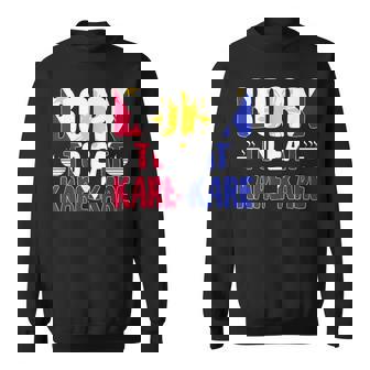 Born To Eat Kare Kare Plato Filipino Amante De La Comida Filipina Camisa de entrenamiento - Regaloses