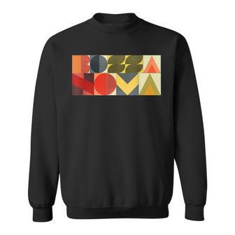 Bossa Nova Brasil Jazz Musiqueintage Typographie Sweater e - Cadeauxyz