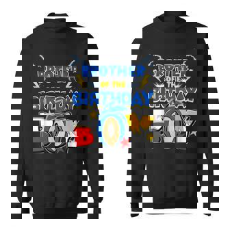 Brother Of The Birthday Boy Family Matching Party Video Game Sweatshirt - Thegiftio UK