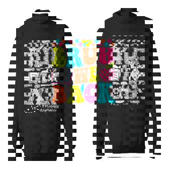 Bruh We Back Paraprofessional Back To School Sweatshirt - Thegiftio UK