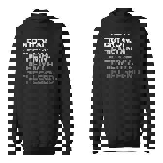 Burton -The Man Myth Legend スウェットシャツ - Kawaiitshirt