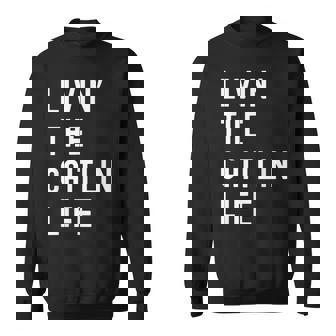 Caitlin の人生を生きている Caitlin スウェットシャツ - Kawaiitshirt