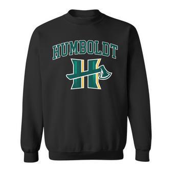 Cal Athletics Poly Humboldt Athletics Vintage Sports Arch Sweatshirt - Thegiftio UK