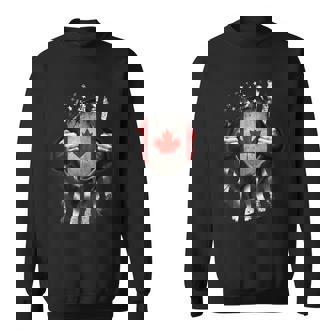 Canadá Bandera De Estados Unidos Canadá Americana Camisa de entrenamiento - Regaloses