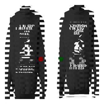 Capitano La Mia Barca Chiama E Io Devo Andare Barca Felpa - Novitaregali