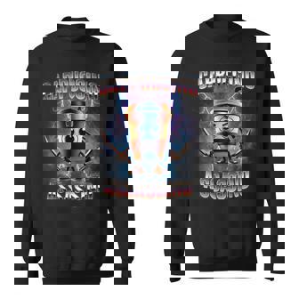 Cappuccino Assassino Brain Red Italian Meme Sweatshirt - Geschenkecke