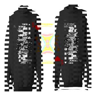 Carte Deaintalentin Roi De Coeurs 22 Couple Assorti Manche Longue Sweater e - Cadeauxyz